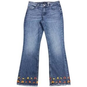 RAFFAELLO ROSSI Sinty Cropped Ethno Sz 6 Slim